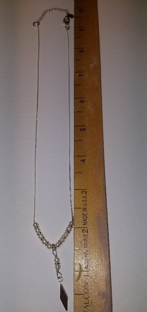 Silpada Pearl sterling silver necklace